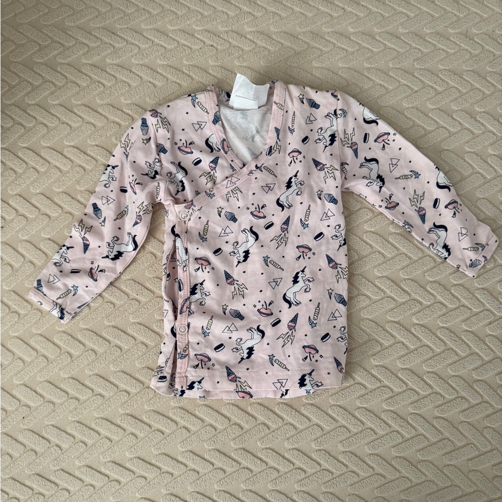 Pink Kids Shirt with Fun Patterns